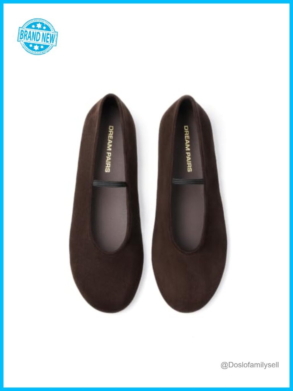Mary Jane Flats Ballet Dressy Sock-Like Slip-On Women's Shoes